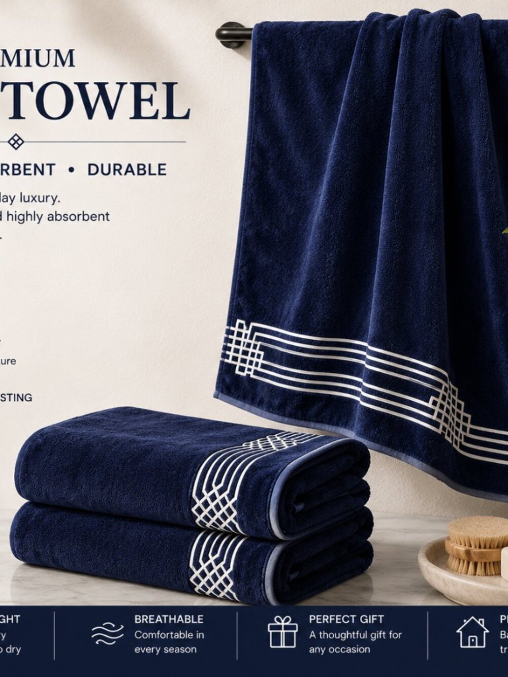 Hudson Park Collection Marittima Beach Towel - Exclusive